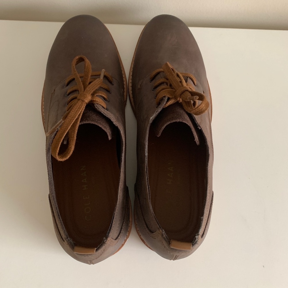 NEW COLE HAAN Nubuck Oxfords - Picture 8 of 13